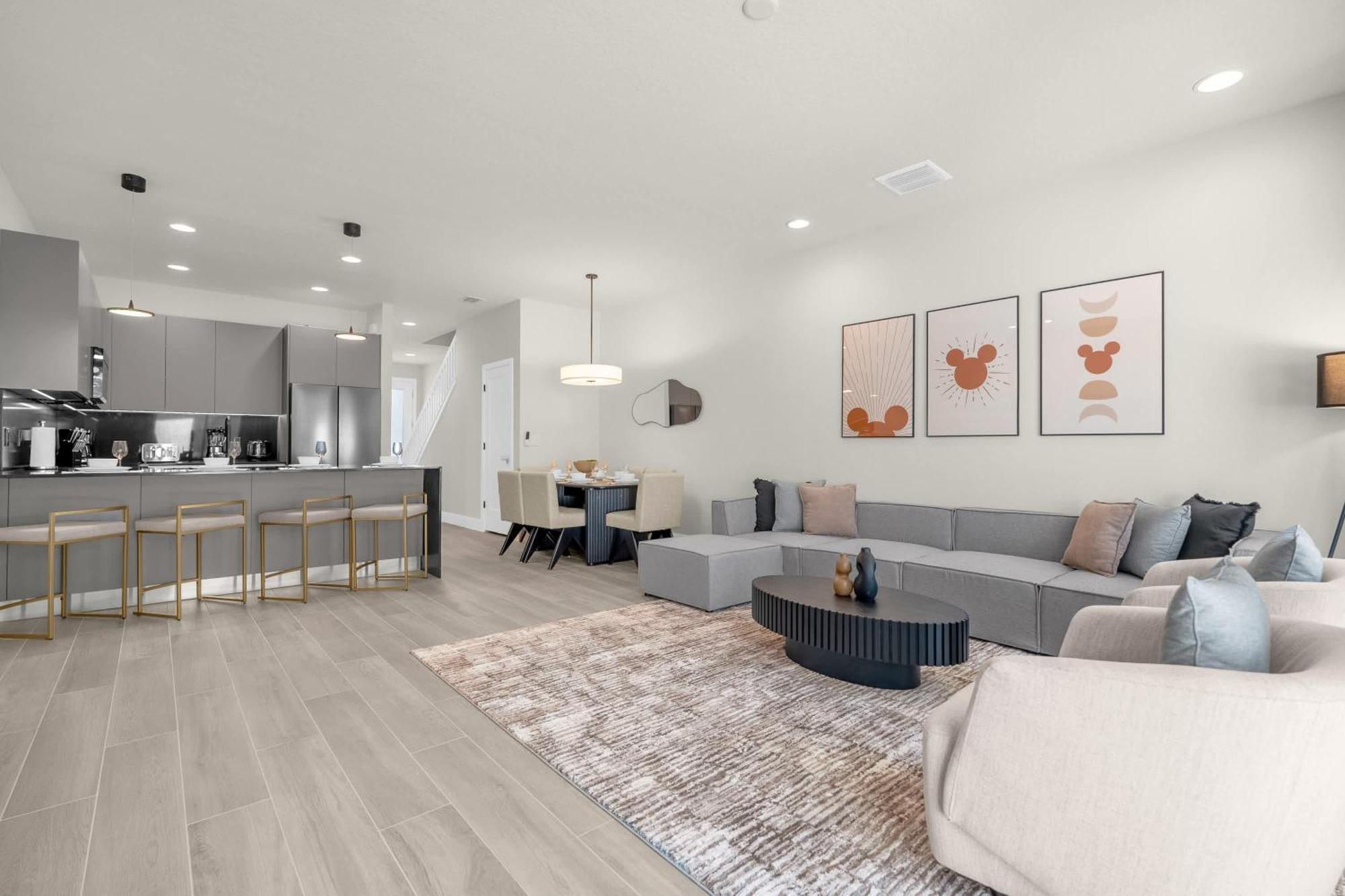 Upstay - Modern Family Townhouse W Private Pool Orlando Kültér fotó